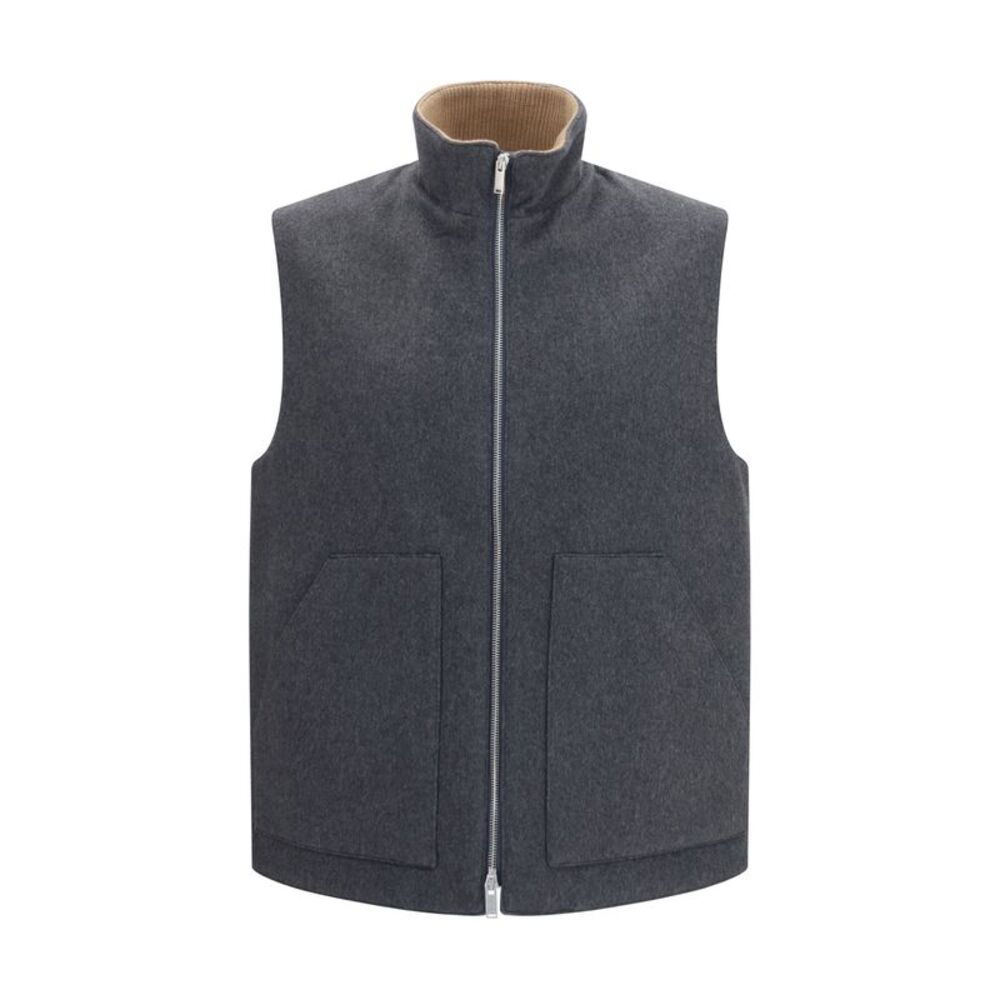 Lardini Men Wool And Cashmere Vest